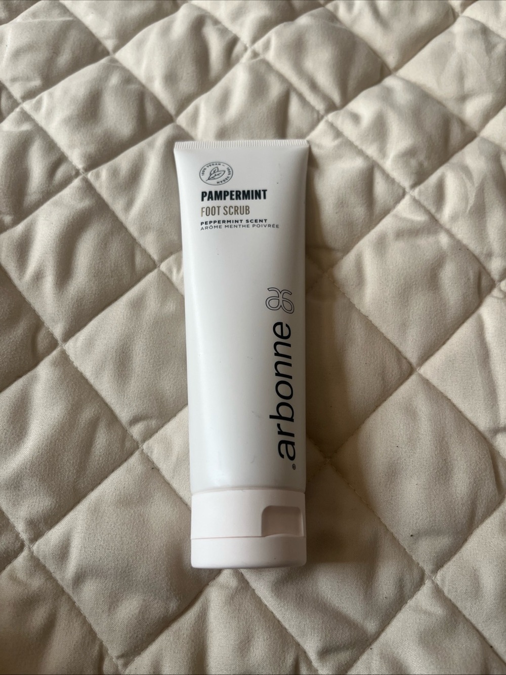 Arbonne Pampermint Foot Scrub And Foot Cream‎ Peppermint Scent Perfect Feet NEW